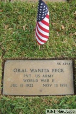 Oral Wanita Peck