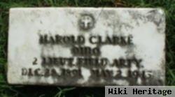 Harold Clarke