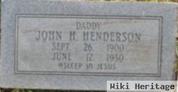 John H Henderson