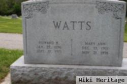 Mary Ann Watts