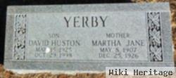 Martha Jane Yerby