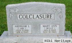 Mary Ann "molly" Colclasure