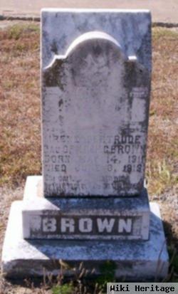 Irene Gertrude Brown