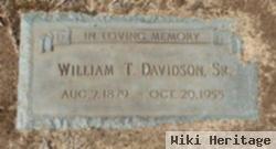 William T Davidson, Sr