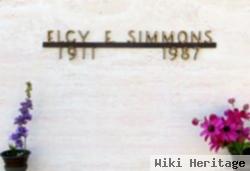 Elcy E Simmons