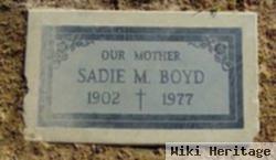 Sadie M. Boyd