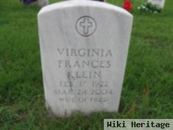 Virginia Frances Bloodgood Klein
