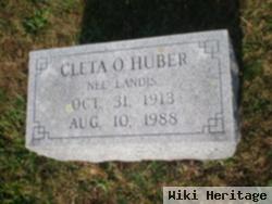 Cleta O. Landis Huber