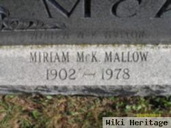 Miriam Mckinney Mallow