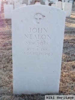 Pvt John Nealon