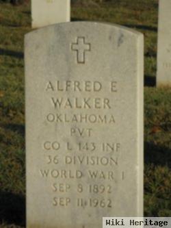 Alfred E Walker