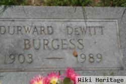 Durward Dewitt Burgess