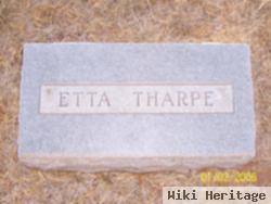 Etta Tharpe