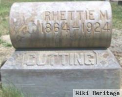 Rhettie M. Cutting