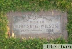 Louise G Wilson