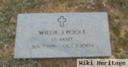 Willie J Poole