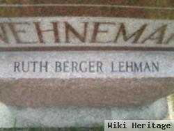 Ruth V. Berger Lehman Wehneman