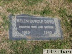 Helen Dewolf Dowd