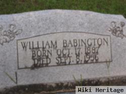William "bau-Bau" Babington