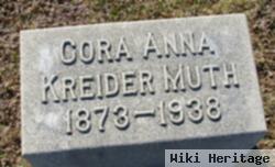 Cora Anna Kreider Muth