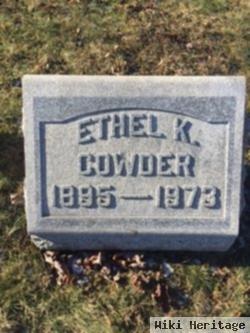 Ethel K. Cowder