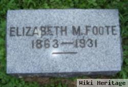 Elizabeth M. Foote