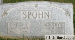 Dorothy F Spohn