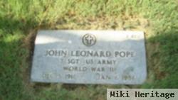 John Leonard Pope