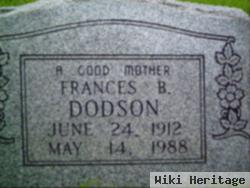 Frances B Dodson