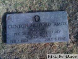 Clinton M Amos