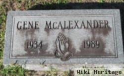 Harvey Eugene Mcalexander