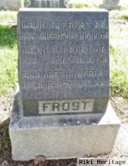 Leon Ralph Frost, Sr