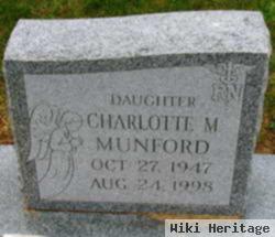 Charlotte M Munford