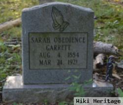 Sarah Obedience Currier Garrett