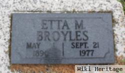 Etta M. Broyles