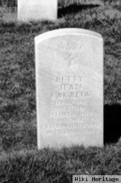 Betty Jean Hoehn Kakalia