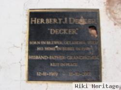 Herbert J Decker