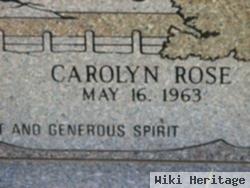 Carolyn Rose Peavy