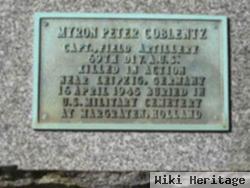 Myron Peter Coblentz