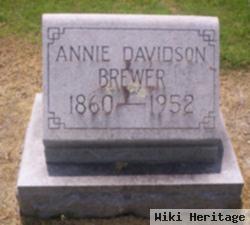 Annie Davidson Brewer