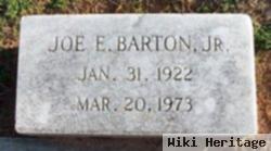 Joe E Barton, Jr