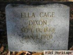 Ella Cage Dixon