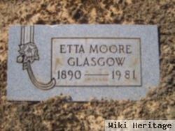 Mary Etta Moore Glasgow