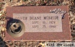 Oliver Duane Mcbride