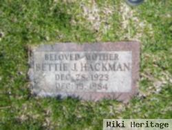 Bettie Jean Hackman