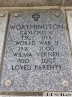 Wilma Verneil Worthington