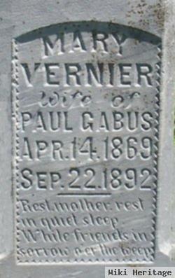 Mary Vernier Gabus