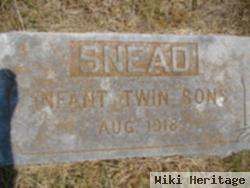 Infant Twin Sons Snead