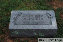 Roberta Owens Mcfadden