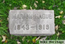 Marion Hague